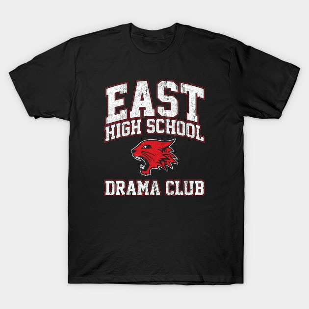 East High School Drama Club T-Shirt by huckblade